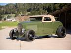 1932 Ford Roadster Convertible Olive Green