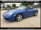 2008 Porsche Boxster Base CONVERTIBLE/MANUAL TRANNY/LEATHER