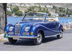 1956 BMW 502 Cabriolet Two-Door Topaz Blue Metallic