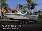 2010 Sea Fox 206cc Boat for Sale