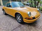 1969 Porsche 912 Yellow Coupe