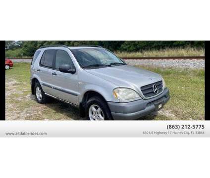 1999 Mercedes-Benz M-Class for sale is a Silver 1999 Mercedes-Benz M Class Car for Sale in Haines City FL