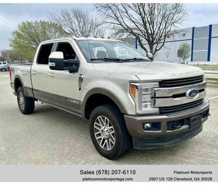 2017 Ford F250 Super Duty Crew Cab for sale is a Gold 2017 Ford F-250 Super Duty Car for Sale in Cleveland GA