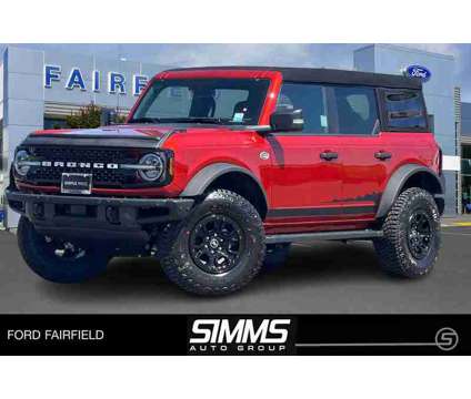 2024 Ford Bronco Wildtrak is a Red 2024 Ford Bronco SUV in Fairfield CA