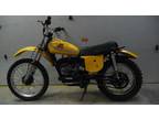 Restored 1975 Yamaha YZ80 dirt bike