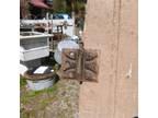 Antique wainscot cabinet door