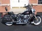 2001 Harley Davidson Heritage Softail Flstc Vivid Black
