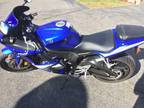 2005 Yamaha YZFR6T Sport Bike Blue Well Maintained & low miles