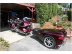 2008 Honda Gold Wing Motorcycle with Color Matching Trailer