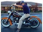 1994 Harley Davidson Softail FLSTC with Custom Bounty Hunter Paint