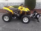 2008 Can-am Renegade 500 4x4 with snow plow