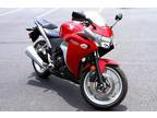 2012 Honda CBR 250R w Extended Warranty, Helmet, & Half Cover