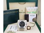 ROLEX - 40mm Stainless Steel DAYTONA Black Dial Model 116520 - SANT BLANC