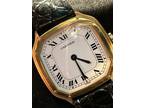 Cartier Trianon 96055 18kt 28x31mm Manual Wind Vintage Watch