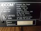 ADCOM GCD-575 CD Player 1988 RECENTLY RECAPPED
