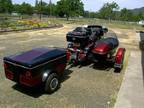 1987 Harley-Davidson Touring sidecarand custom trailer,'