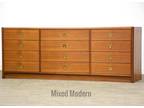 Teak and Brass Dresser by D-Scan