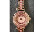 Hermes Faubourg 18K Rose Gold Pink Diamond Women’s Watch New with Box