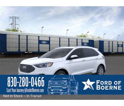 2024 Ford Edge SEL is a White 2024 Ford Edge SEL SUV in Boerne TX
