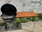 Vintage Weber Teak Side Table