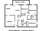 Almon Suites - 3 Bedrooms, 1.5 Bathrooms Corner A