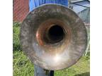 Antique Silver Tuba York & Sons Grand Rapids MI Kohler & Chase San Francisco CA