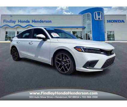 2022 Honda Civic Sport Touring is a Silver, White 2022 Honda Civic Sport Touring Car for Sale in Henderson NV