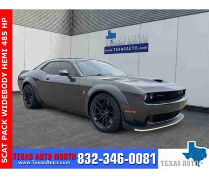 2021 Dodge Challenger R/T Scat Pack Widebody is a Grey 2021 Dodge Challenger R/T Scat Pack Coupe in Houston TX