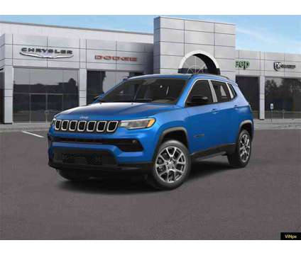 2024 Jeep Compass Latitude Lux is a Blue 2024 Jeep Compass Latitude SUV in Walled Lake MI