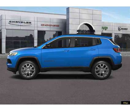 2024 Jeep Compass Latitude Lux is a Blue 2024 Jeep Compass Latitude SUV in Walled Lake MI
