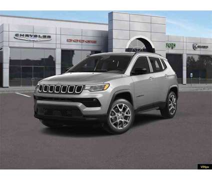 2024 Jeep Compass Latitude Lux is a Silver 2024 Jeep Compass Latitude SUV in Walled Lake MI