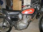 1975 Honda XL 250 endure bike