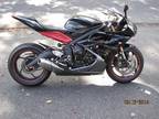 2013 Triumph Daytona 675 - Phantom Black / Graphite