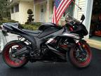 fvgbn 2008 KAWASAKI NINJA ZX6R SPECIAL EDITION EBONY 3800 MILES