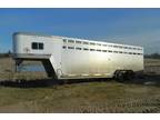 2001 Exiss Alum 24' Draft Horse Trailer At Auction