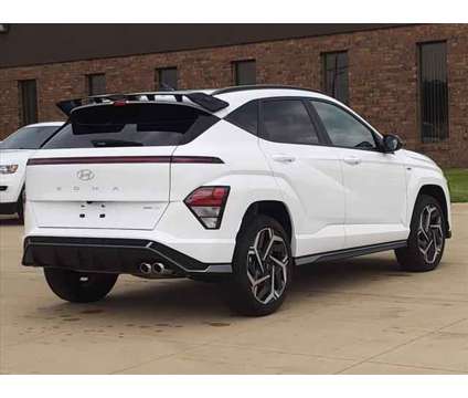 2024 Hyundai Kona N Line is a White 2024 Hyundai Kona Car for Sale in Peoria IL