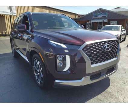 2022 Hyundai Palisade Calligraphy is a Red 2022 SUV in Uniontown PA