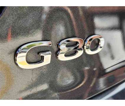 2021 Genesis G80 3.5T RWD is a Grey 2021 Genesis G80 3.8 Trim Sedan in Fort Lauderdale FL