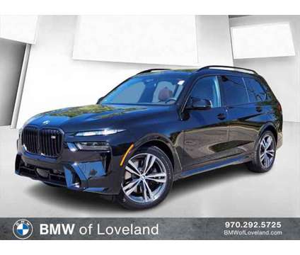 2025 BMW X7 M60i is a Black 2025 SUV in Loveland CO