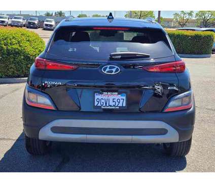 2023 Hyundai Kona SEL is a Black 2023 Hyundai Kona SEL SUV in Stockton CA
