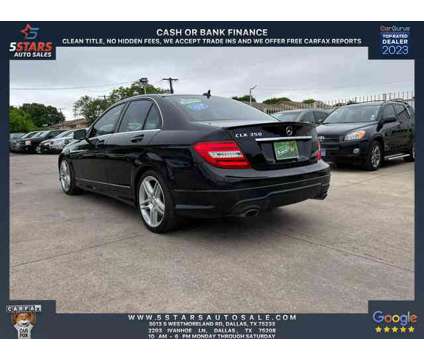 2013 Mercedes-Benz C-Class for sale is a Black 2013 Mercedes-Benz C Class Car for Sale in Dallas TX