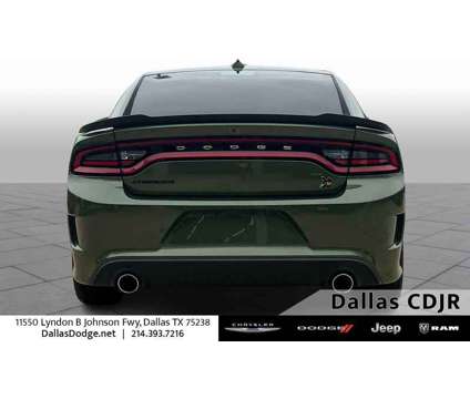 2023UsedDodgeUsedChargerUsedRWD is a Green 2023 Dodge Charger Car for Sale in Dallas TX