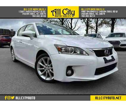 2011 Lexus CT for sale is a White 2011 Car for Sale in Indian Trail NC