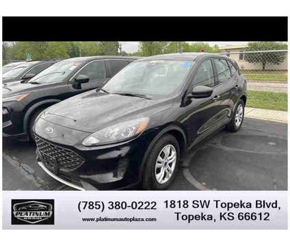 2020 Ford Escape for sale is a Black 2020 Ford Escape Car for Sale in Topeka KS