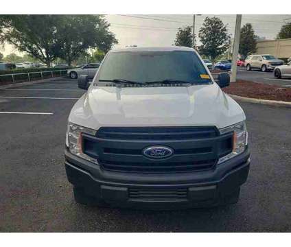 2018UsedFordUsedF-150Used2WD Reg Cab 8 Box is a White 2018 Ford F-150 Car for Sale in Sanford FL