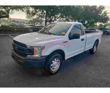 2018UsedFordUsedF-150Used2WD Reg Cab 8 Box is a White 2018 Ford F-150 Car for Sale in Sanford FL