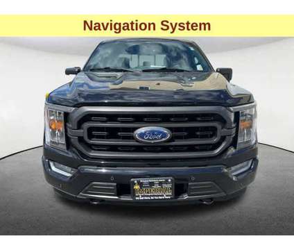 2021UsedFordUsedF-150Used4WD SuperCrew 5.5 Box is a Black 2021 Ford F-150 XLT Truck in Mendon MA
