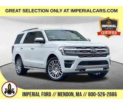 2022UsedFordUsedExpeditionUsed4x4 is a White 2022 Ford Expedition Platinum Car for Sale in Mendon MA