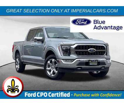 2023UsedFordUsedF-150 is a Silver 2023 Ford F-150 King Ranch Truck in Mendon MA