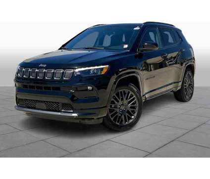2022UsedJeepUsedCompassUsed4x4 is a Black 2022 Jeep Compass Car for Sale in Oklahoma City OK